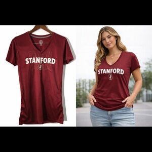 Stanford Cardinal Rivalry Threads 91 V-Neck Tee M 8/10